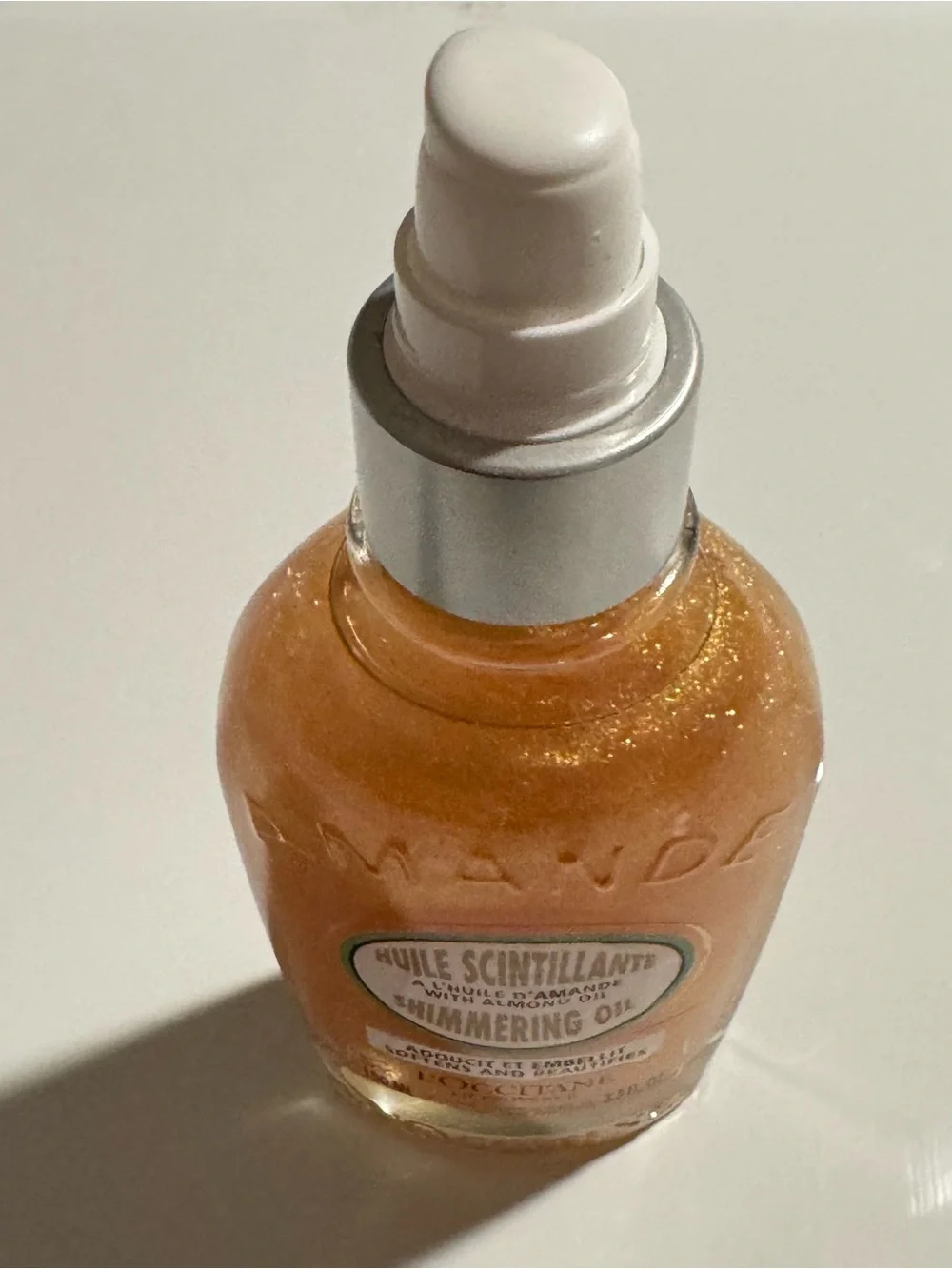 L'OCCITANE Shimmering Almond Body Oil - Golden